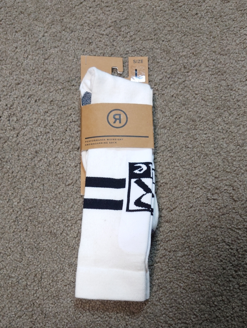 Ride Snowboard Socks Men's Large